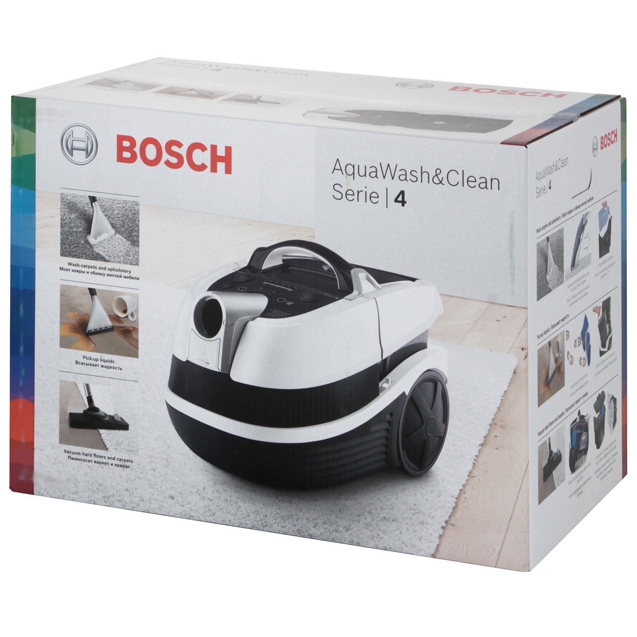 Купить Моющий пылесос Bosch Serie 4 BWD41720 в каталоге интернет магазина  М.Видео по выгодной цене с доставкой, отзывы, фотографии - Москва