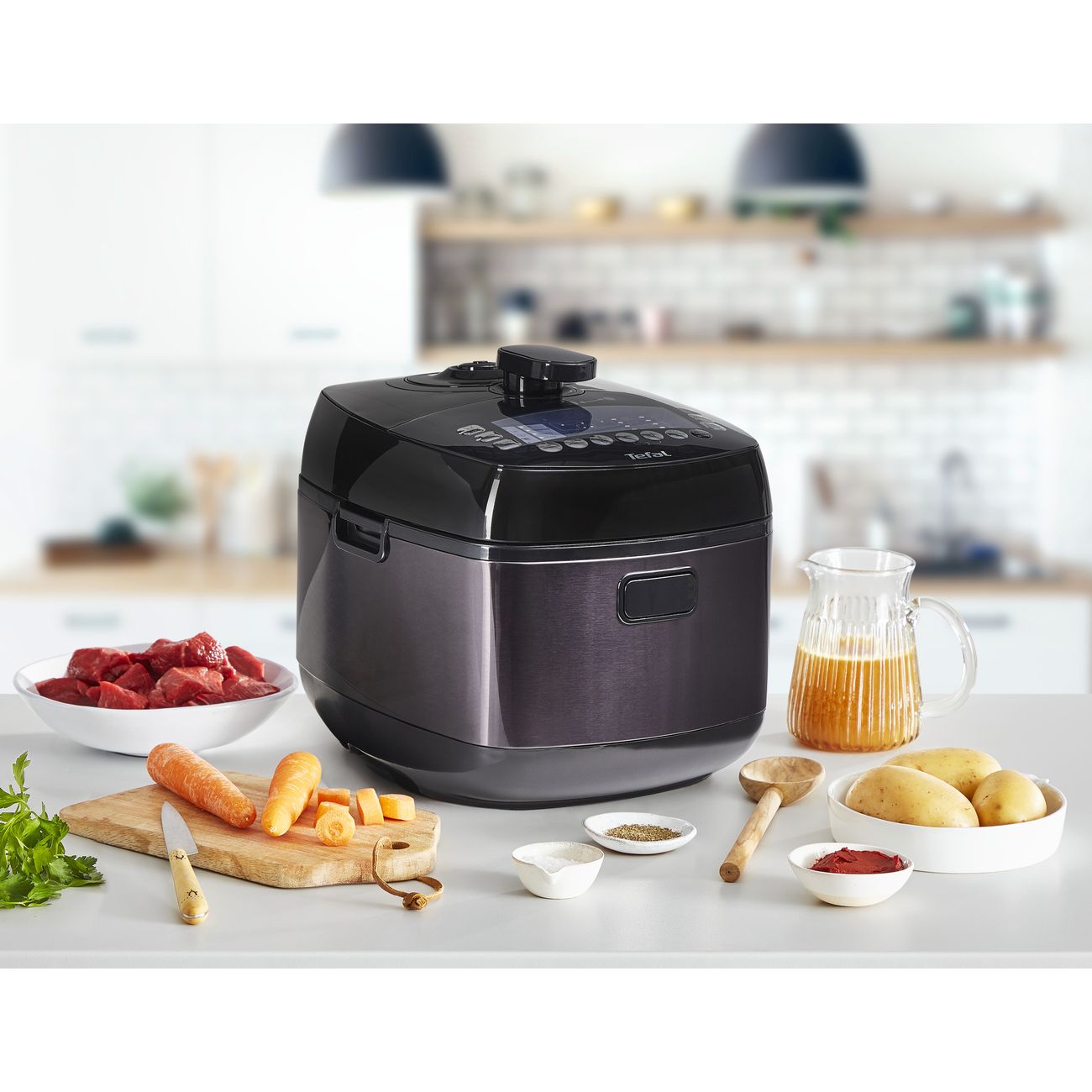 Купить Мультиварка-скороварка Tefal Ultimate CY625D32 черная в каталоге  интернет магазина М.Видео по выгодной цене с доставкой, отзывы, фотографии  - Москва