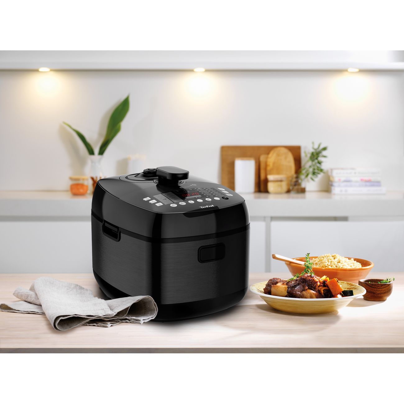 Купить Мультиварка-скороварка Tefal Ultimate CY625D32 черная в каталоге  интернет магазина М.Видео по выгодной цене с доставкой, отзывы, фотографии  - Москва