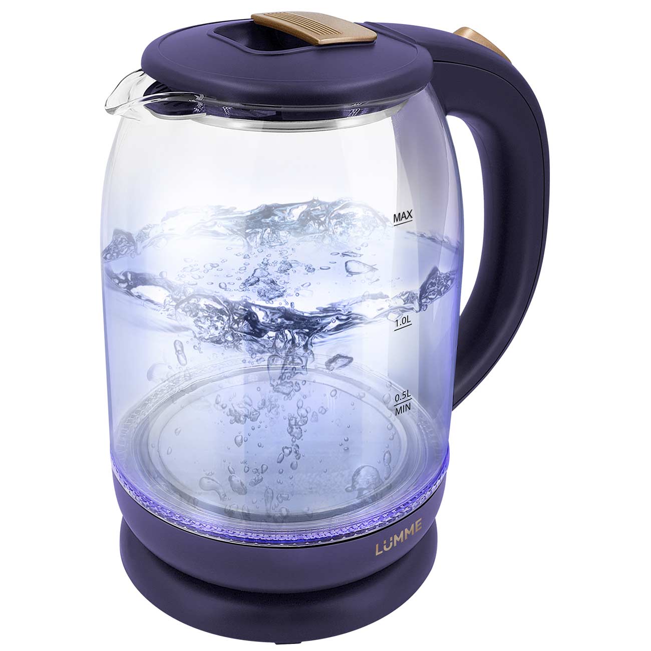 Изображение товара Электрочайник Lumme LU-142 Gold топаз