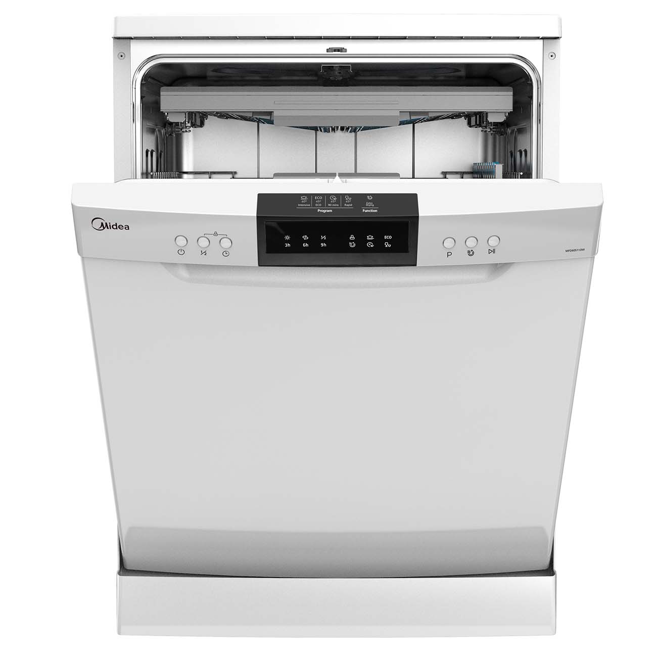 Купить Посудомоечная машина 60 см Midea MFD60S110W в каталоге интернет  магазина М.Видео по выгодной цене с доставкой, отзывы, фотографии - Москва