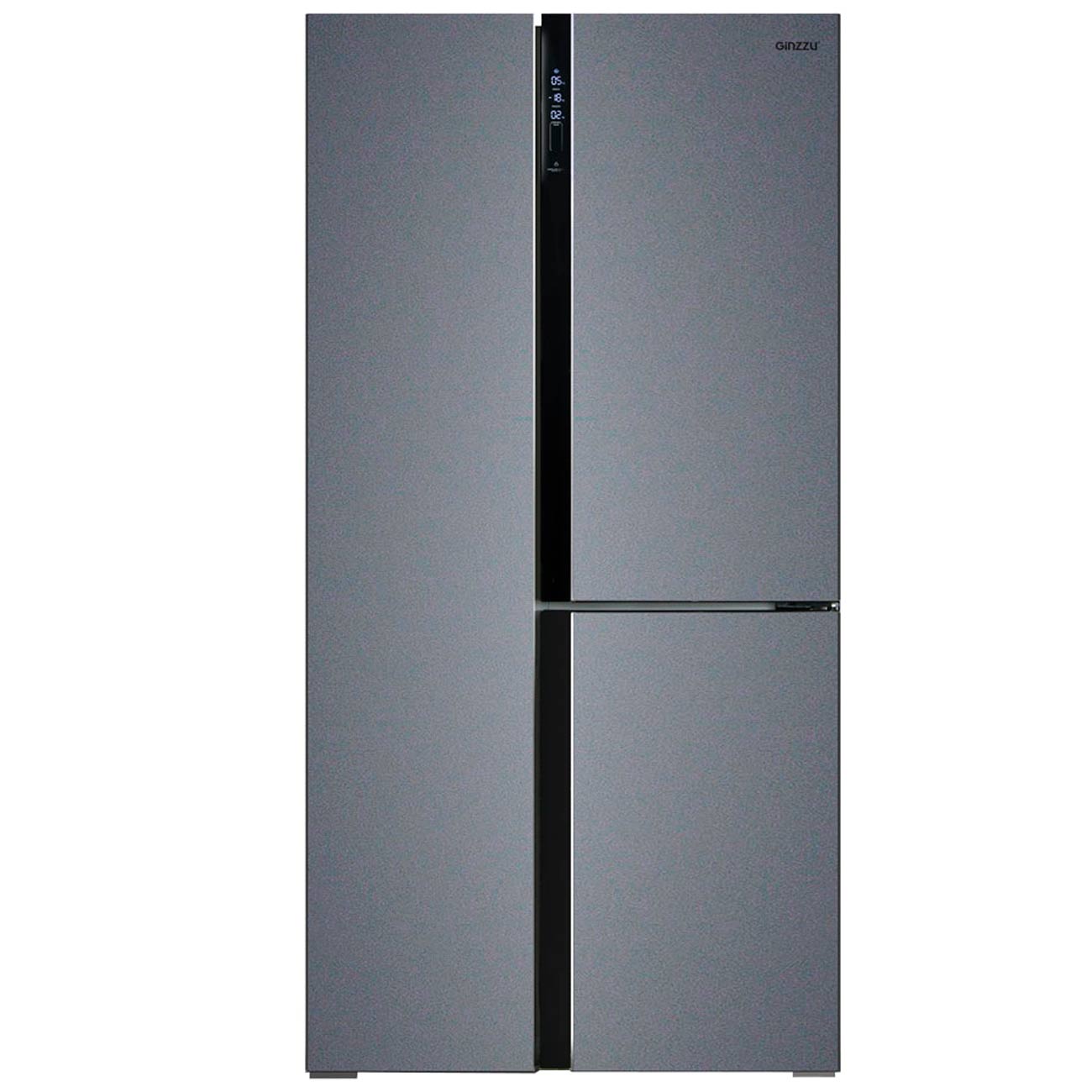 Изображение товара Холодильник многодверный Ginzzu NFK-610 Dark Gray