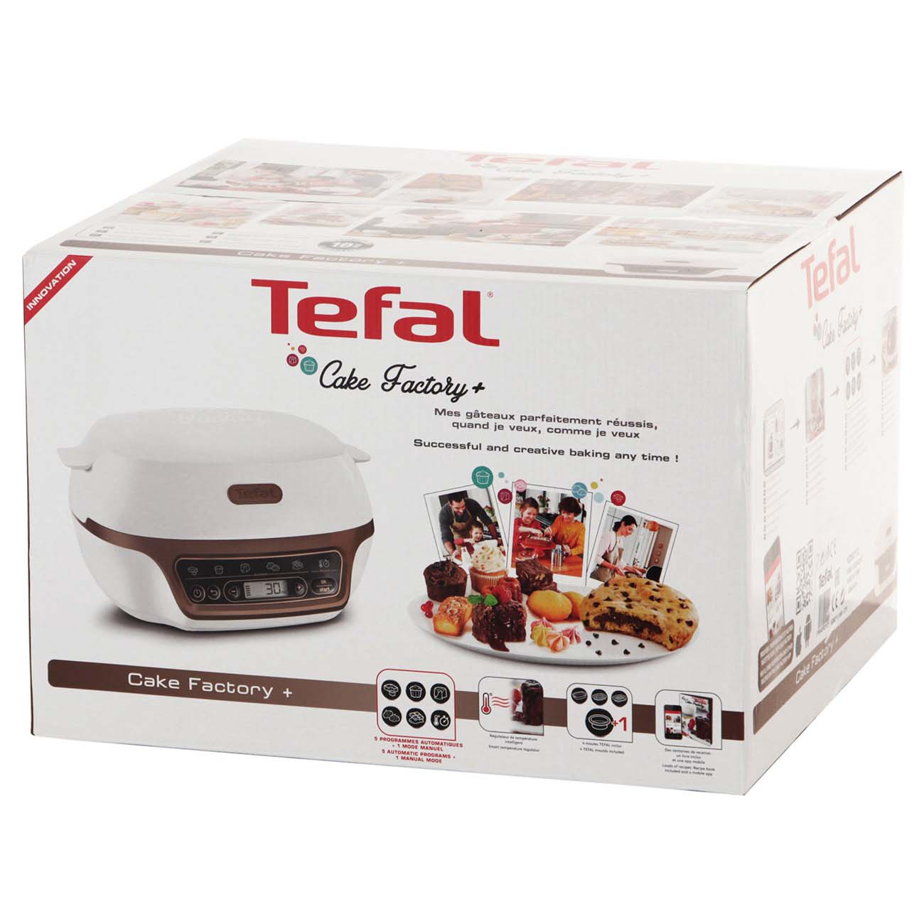 Мультикондитер Tefal Cake Factory KD802112