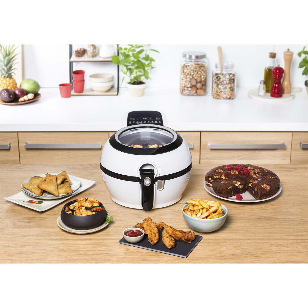 Купить Аэро-фритюрница Tefal ActiFry FZ760030 в каталоге интернет магазина  М.Видео по выгодной цене с доставкой, отзывы, фотографии - Москва