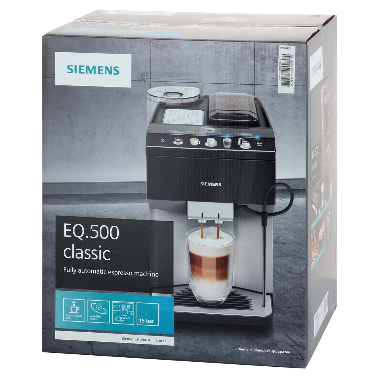 Кофемашина Siemens EQ.500 classic (TP501R09)