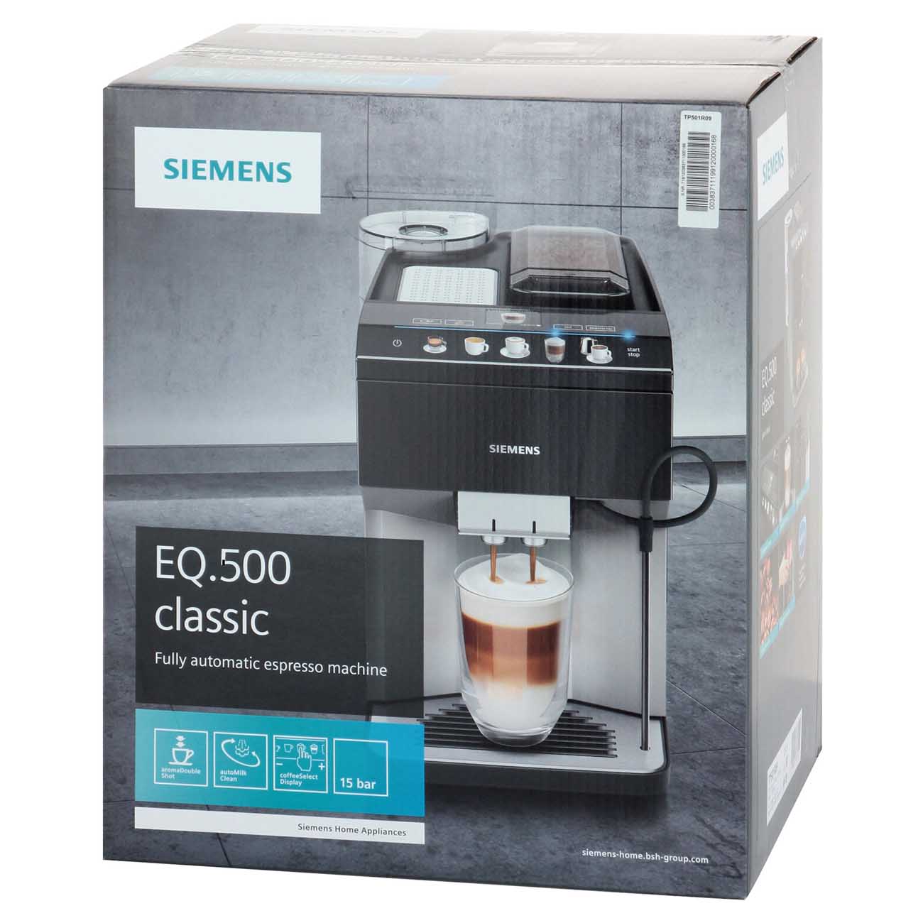 Кофемашина Siemens EQ.500 classic (TP501R09)