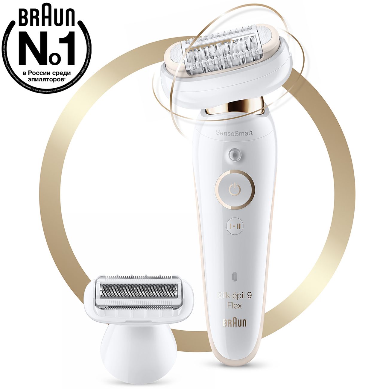 Эпилятор 2-в-1 Braun SES 9002 3D Silk-epil 9 Flex