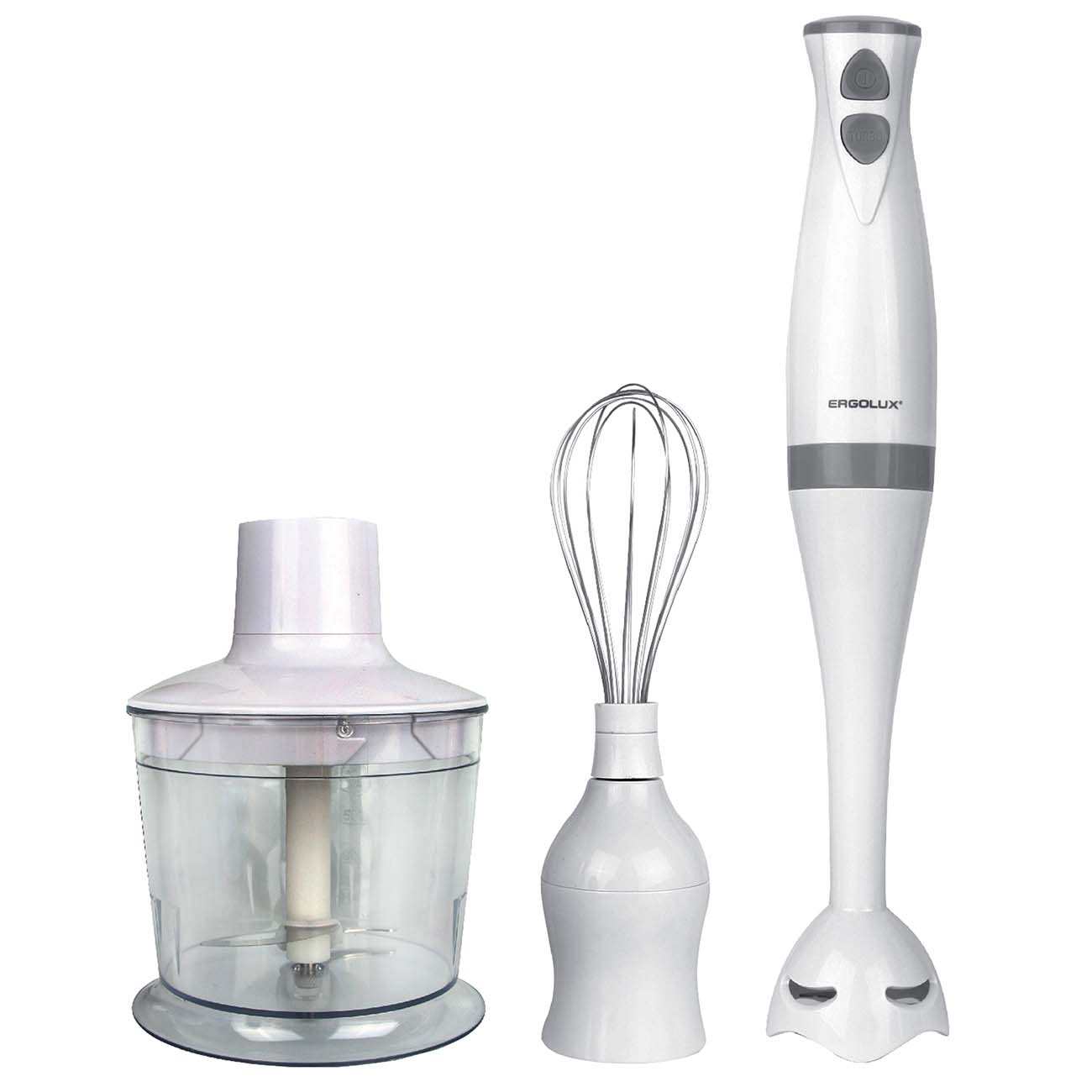 Изображение товара Погружной блендер Ergolux ELX-BS01-C31 бело-серый