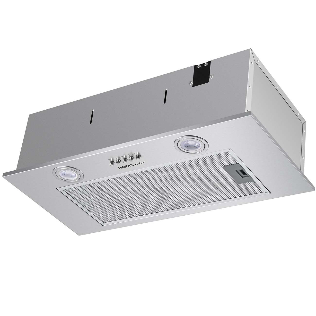 Изображение товара Вытяжка полностью встраиваемая HOMSAir Camelia Power 60 нержавеющая сталь