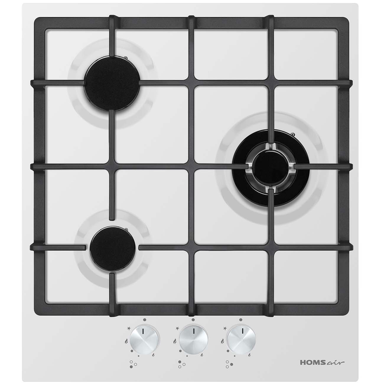 Изображение товара Встраиваемая газовая панель независимая HOMSAir HGE433TGCWH