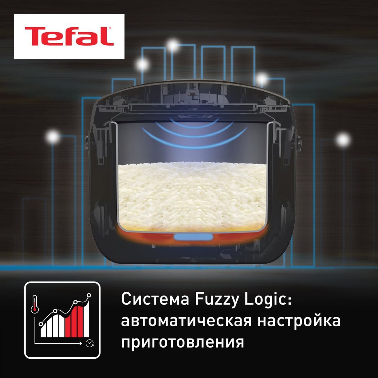 Купить Мультиварка Tefal Essential Cook RK321A32 в каталоге интернет  магазина М.Видео по выгодной цене с доставкой, отзывы, фотографии - Москва