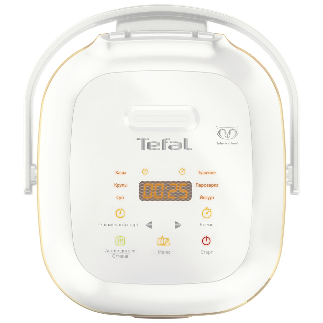 Купить Мультиварка Tefal Mini со сферической чашей RK601132 в каталоге  интернет магазина М.Видео по выгодной цене с доставкой, отзывы, фотографии  - Москва