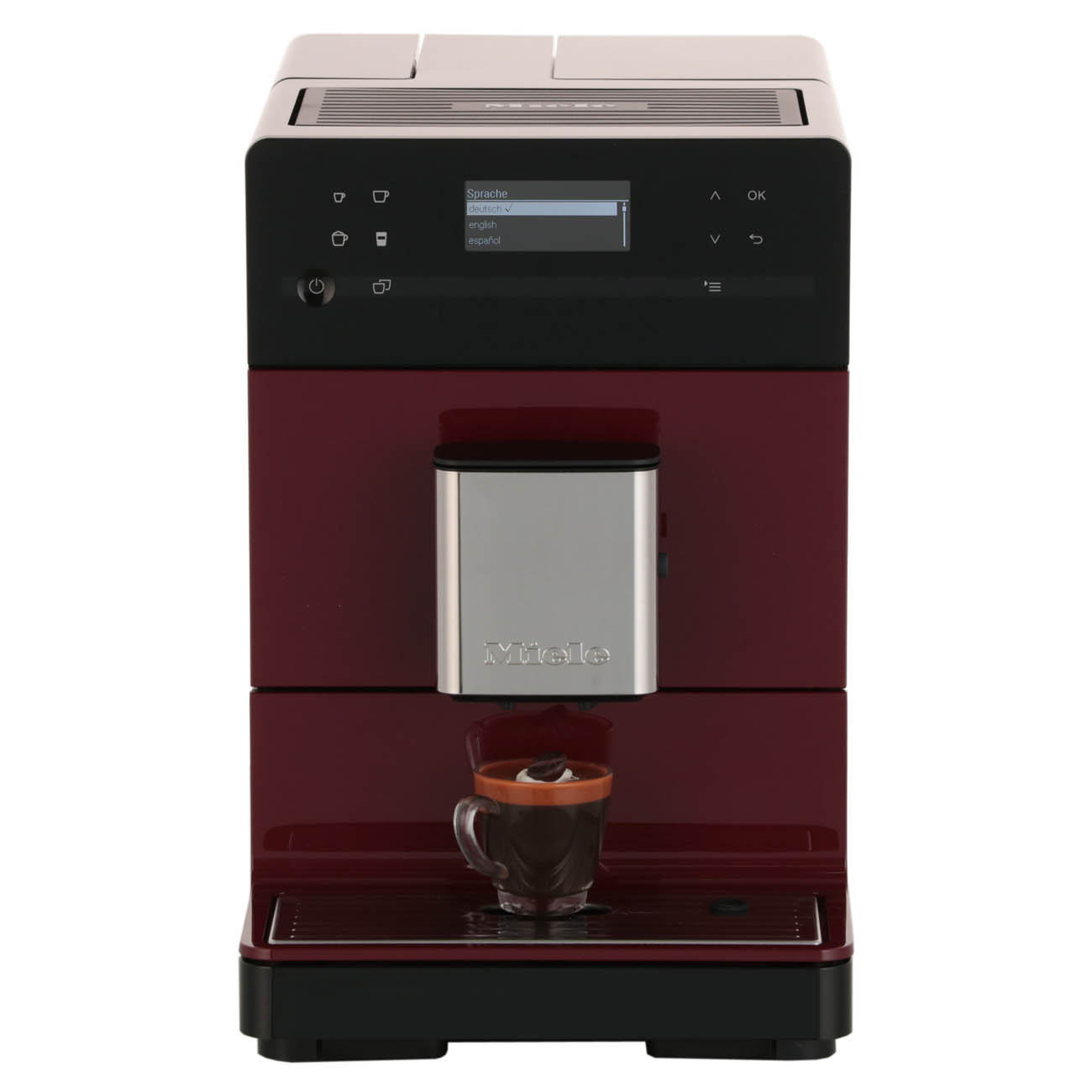 Купить Кофемашина автоматическая Miele CM5310 Blackberry Red BRRT в  каталоге интернет магазина М.Видео по выгодной цене с доставкой, отзывы,  фотографии - Москва