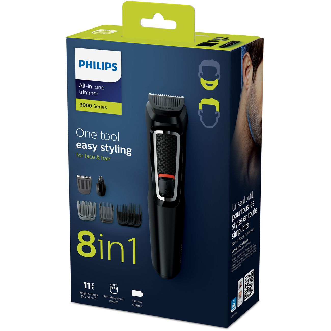 Купить Триммер Philips MG3730/15 в каталоге интернет магазина М.Видео по  выгодной цене с доставкой, отзывы, фотографии - Москва