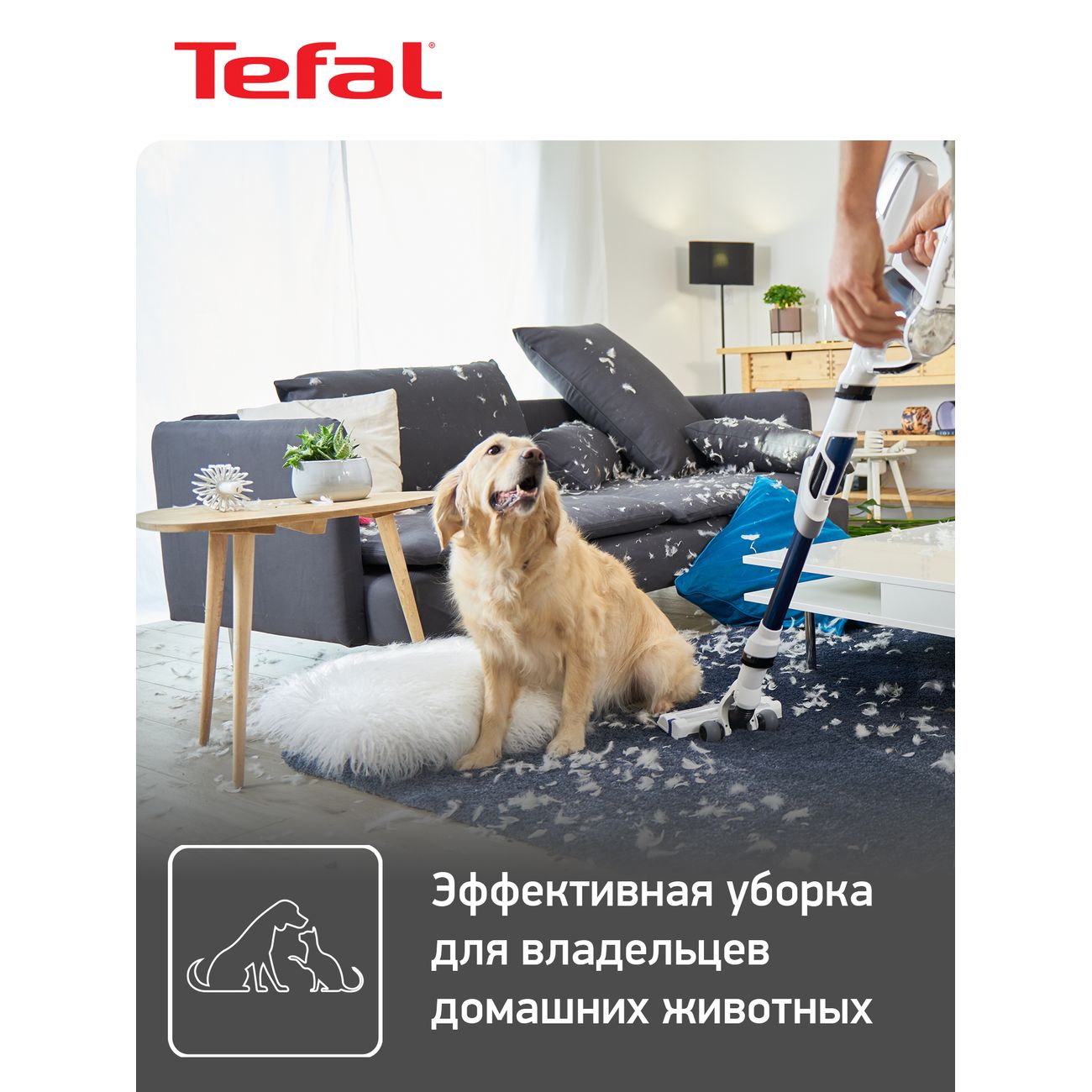 Купить Пылесос ручной (handstick) Tefal Air Force Pro 360 Flex Aqua  (TY9490WO) в каталоге интернет магазина М.Видео по выгодной цене с  доставкой, отзывы, фотографии - Москва