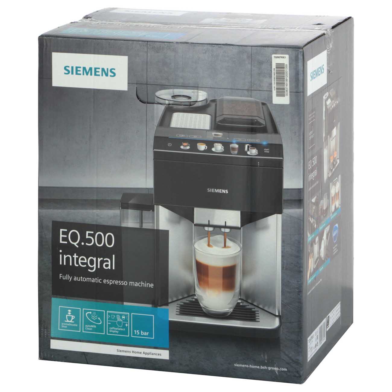 Купить Кофемашина Siemens EQ.500 integral (TQ507RX3) в каталоге интернет  магазина М.Видео по выгодной цене с доставкой, отзывы, фотографии - Москва