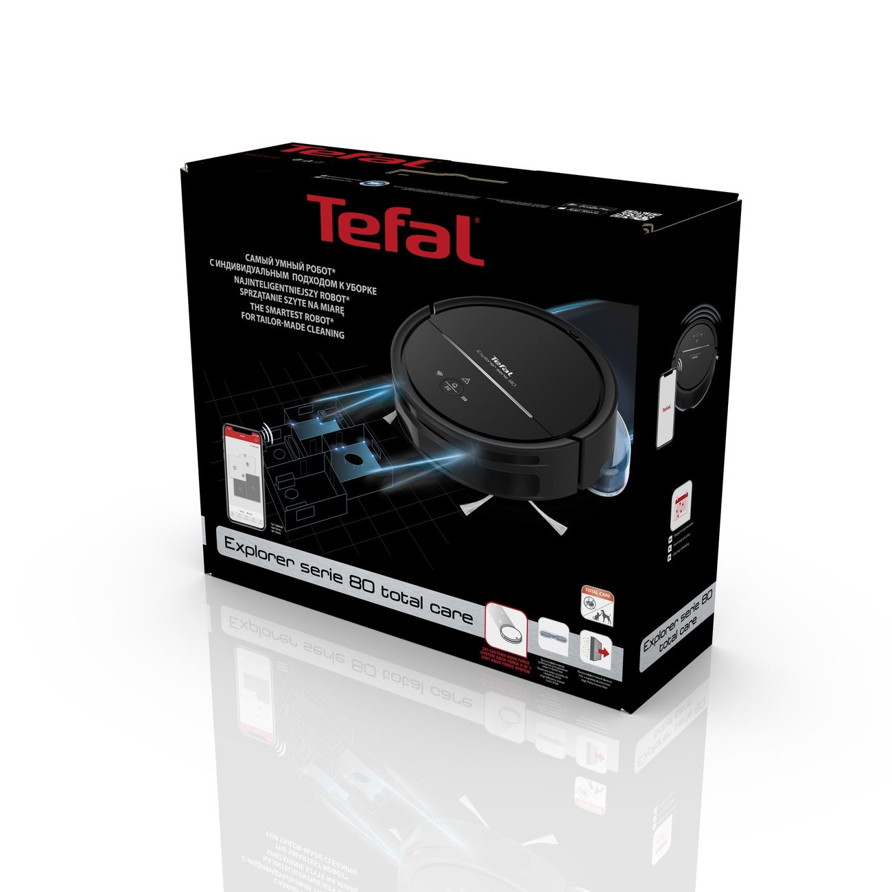 Робот-пылесос Tefal X-PLORER SERIE 80 RG7765WH