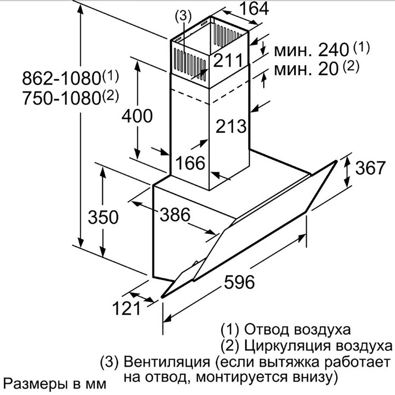 Купить Вытяжка 60 см Bosch NeoKlassik Serie 4 DWK65AJ91R в каталоге  интернет магазина М.Видео по выгодной цене с доставкой, отзывы, фотографии  - Москва