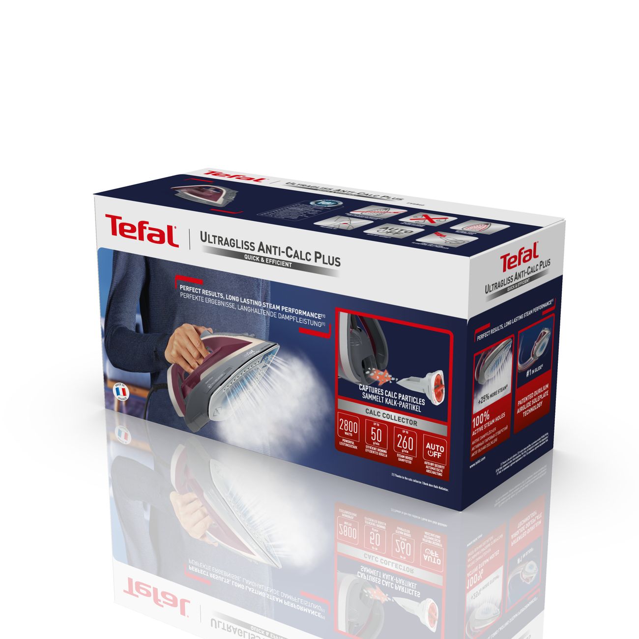 Утюг Tefal Ultragliss Anti-Calc Plus FV6840E0