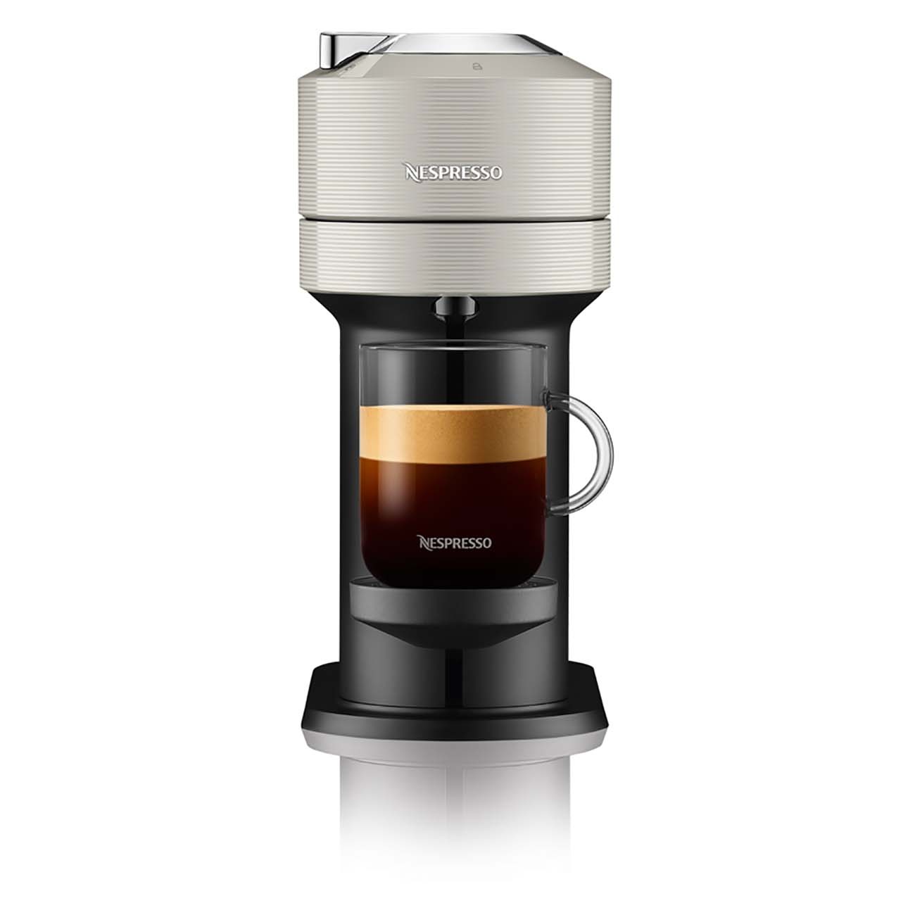 Купить Кофемашина капсульного типа Nespresso Vertuo Next GCV1 Light Grey в  каталоге интернет магазина М.Видео по выгодной цене с доставкой, отзывы,  фотографии - Москва