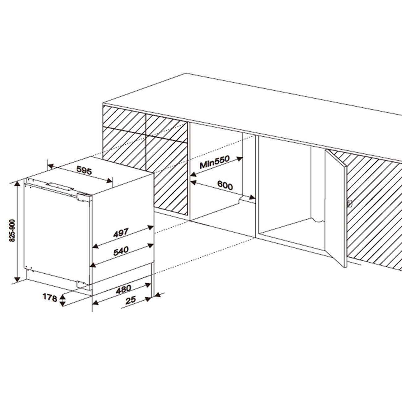 Встраиваемый холодильник Maunfeld mbf88sw схема встраивания