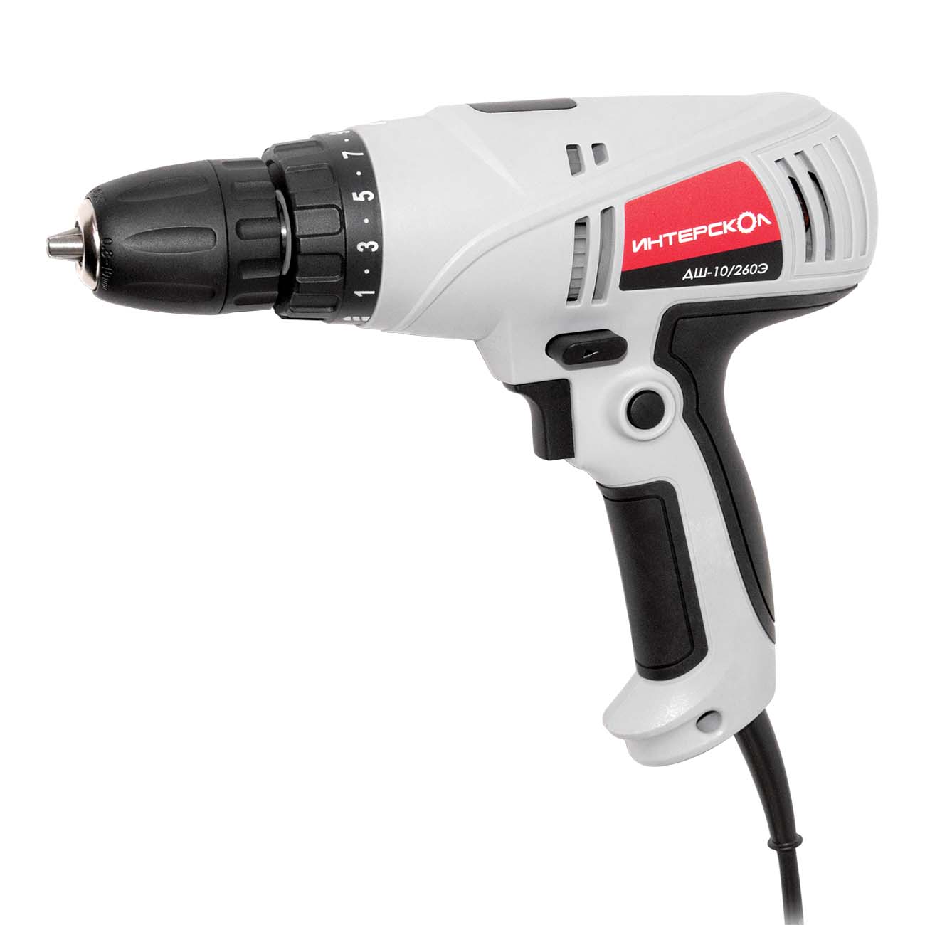 Изображение товара Шуруповерт сетевой Интерскол ДШ-10/260Э 210.1.1.00