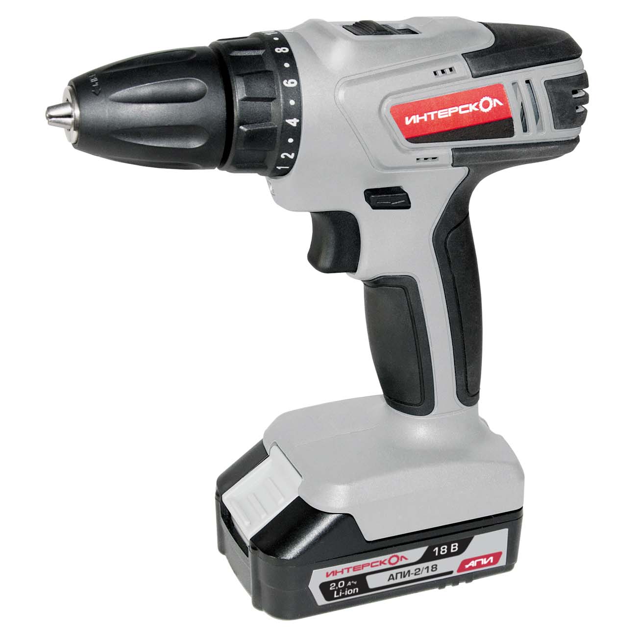 Изображение товара Шуруповерт аккумуляторный Интерскол ДА-10/18Л2 518.0.2.00