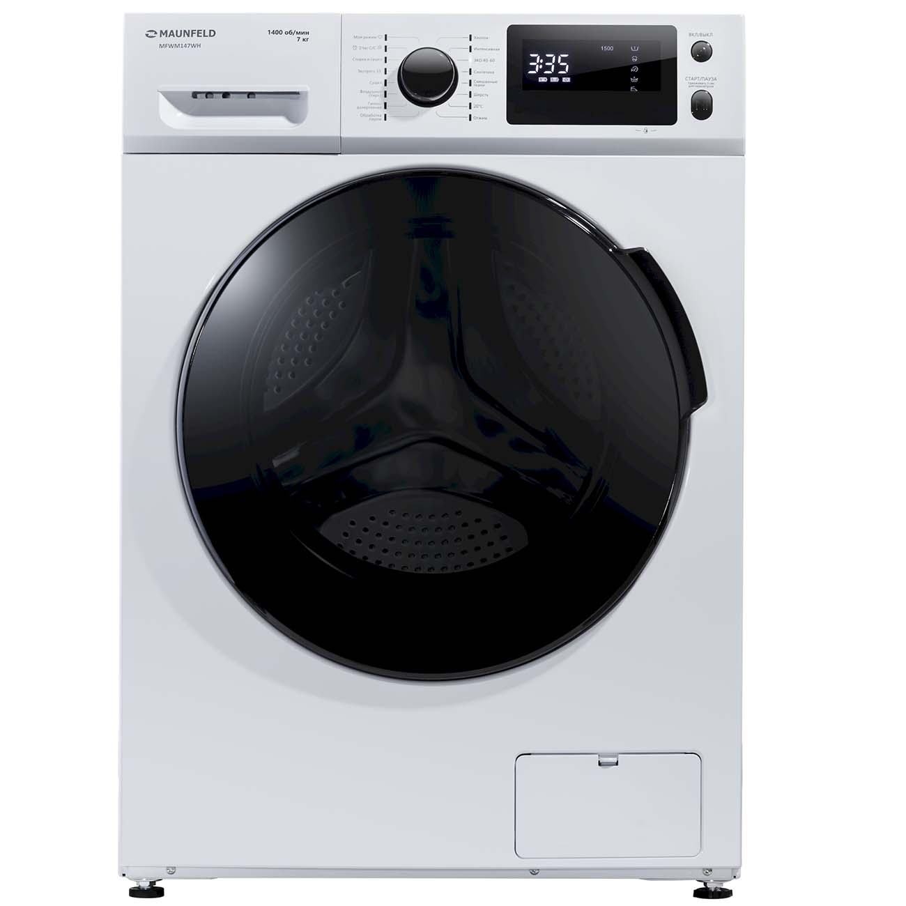 Изображение товара Стиральная машина узкая Maunfeld MFWM147WH