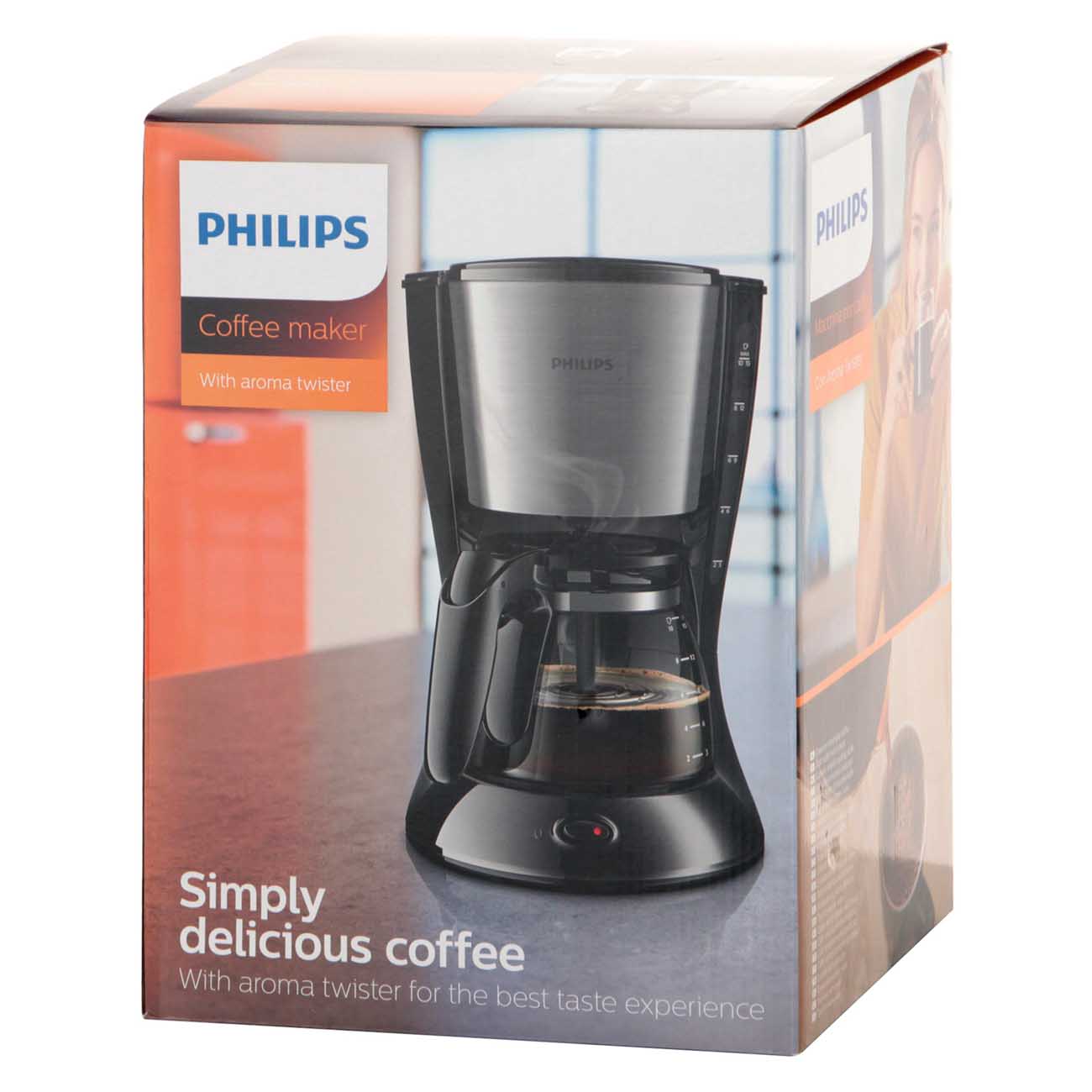 Купить Кофеварка капельного типа Philips HD7462/20 в каталоге интернет  магазина М.Видео по выгодной цене с доставкой, отзывы, фотографии - Москва