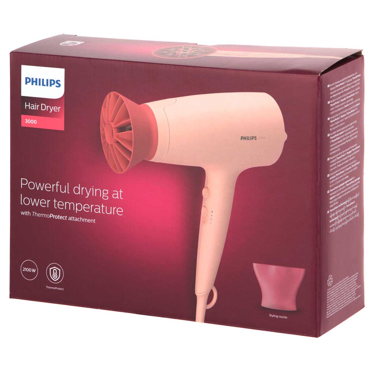 Фены филипс отзывы. Фен Philips bhd342/10. Фен Филипс розовый Bhd 342. Фен Philips bhd342/10 Pink. Фен Philips THERMOPROTECT 2100w.