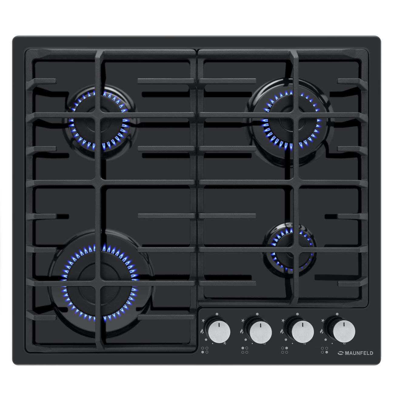 Изображение товара Встраиваемая газовая панель независимая Maunfeld EGHE.64.6CB/G Изображение товара Встраиваемая газовая панель независимая Maunfeld EGHE.64.6CB/G