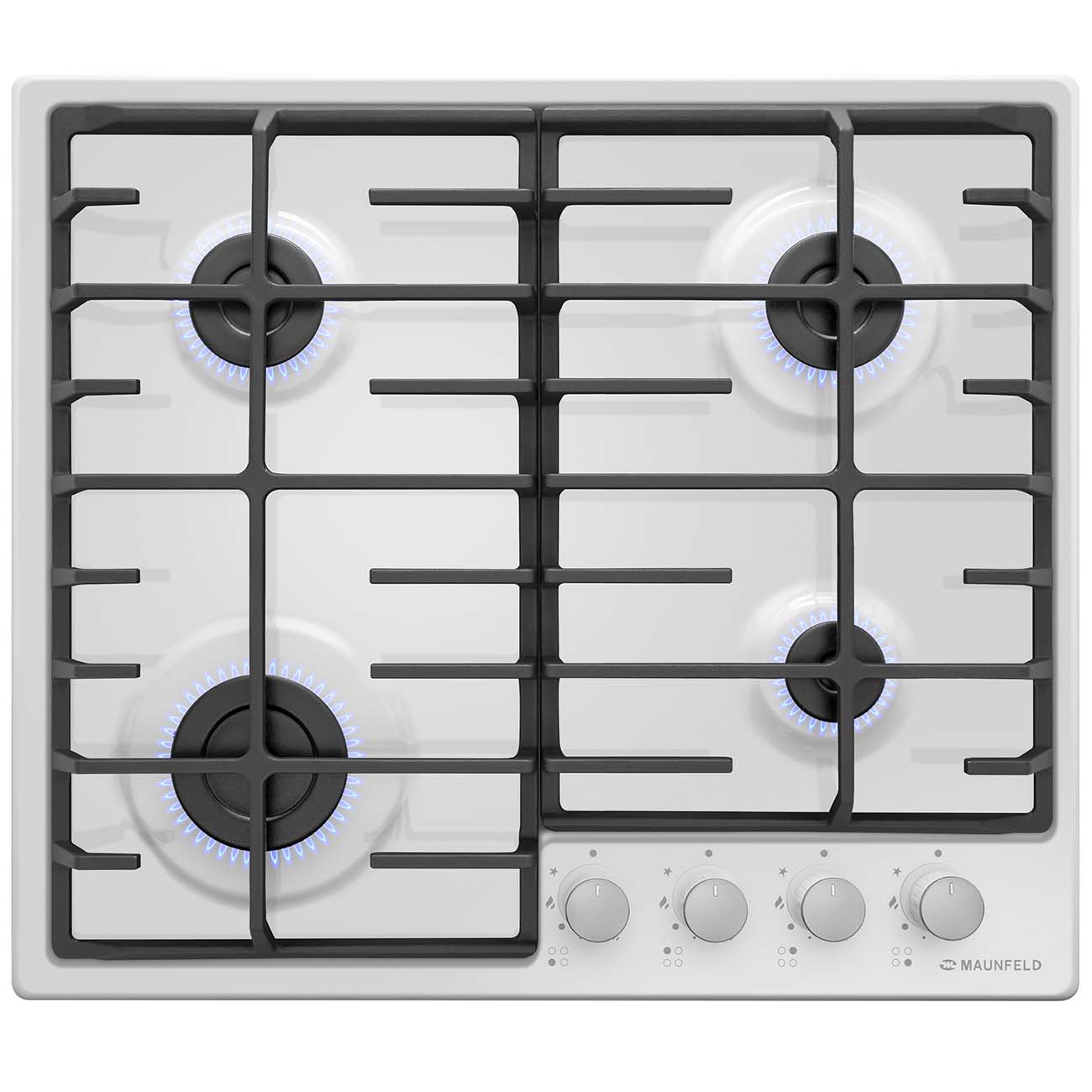 Изображение товара Встраиваемая газовая панель независимая Maunfeld EGHE.64.6CW/G