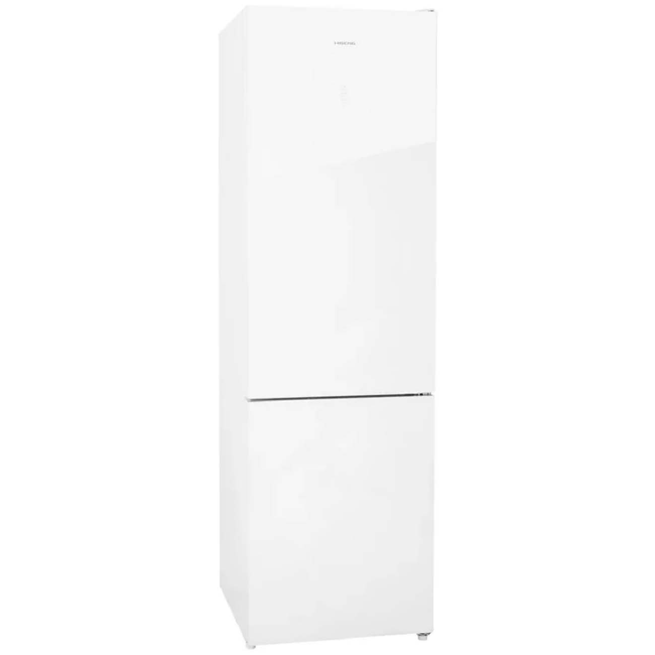 Изображение товара Холодильник с нижней морозильной камерой Hiberg RFC-400DX NFGW White стекло