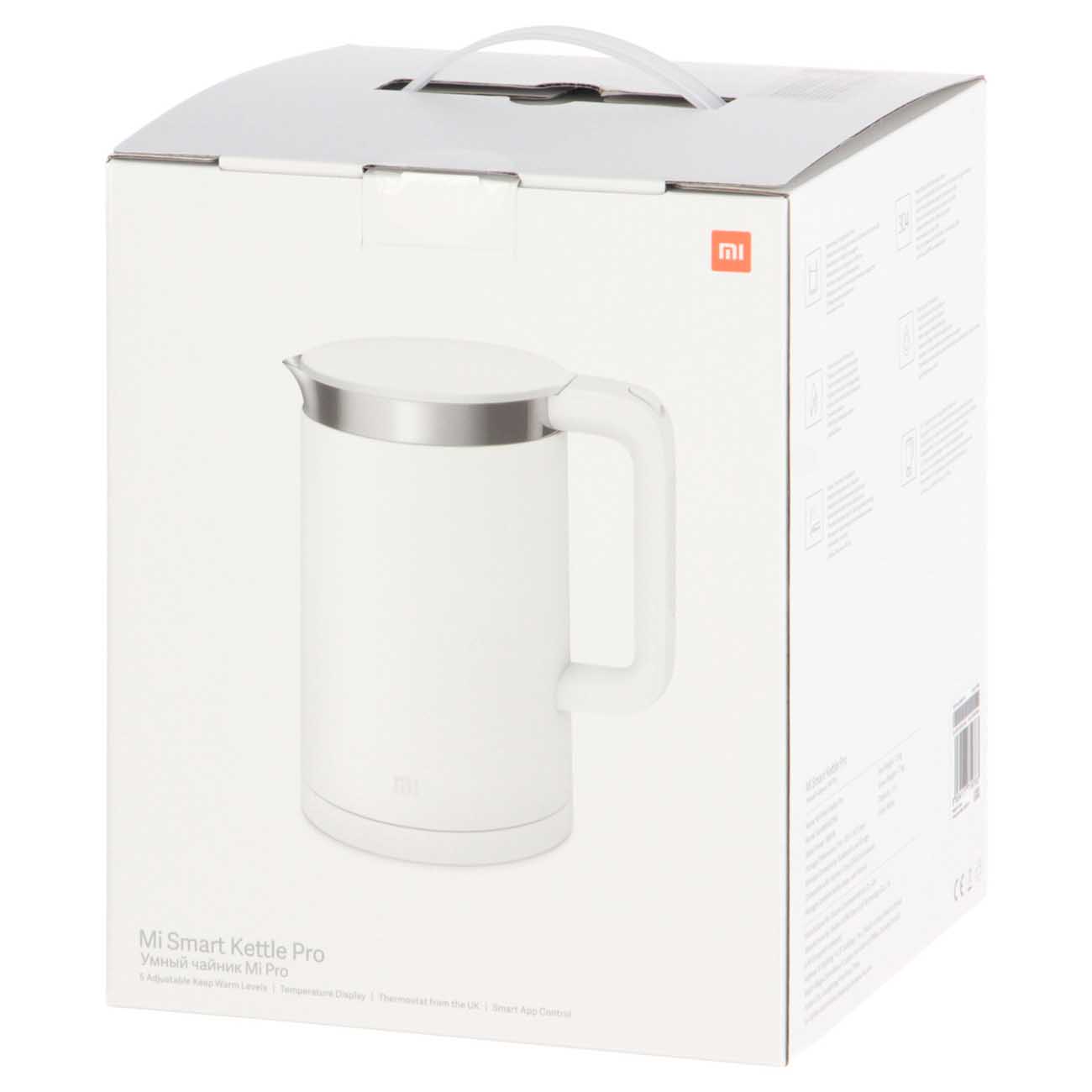 Купить Электрочайник Mi Smart Kettle Pro MJHWSH02YM White в каталоге  интернет магазина М.Видео по выгодной цене с доставкой, отзывы, фотографии  - Москва