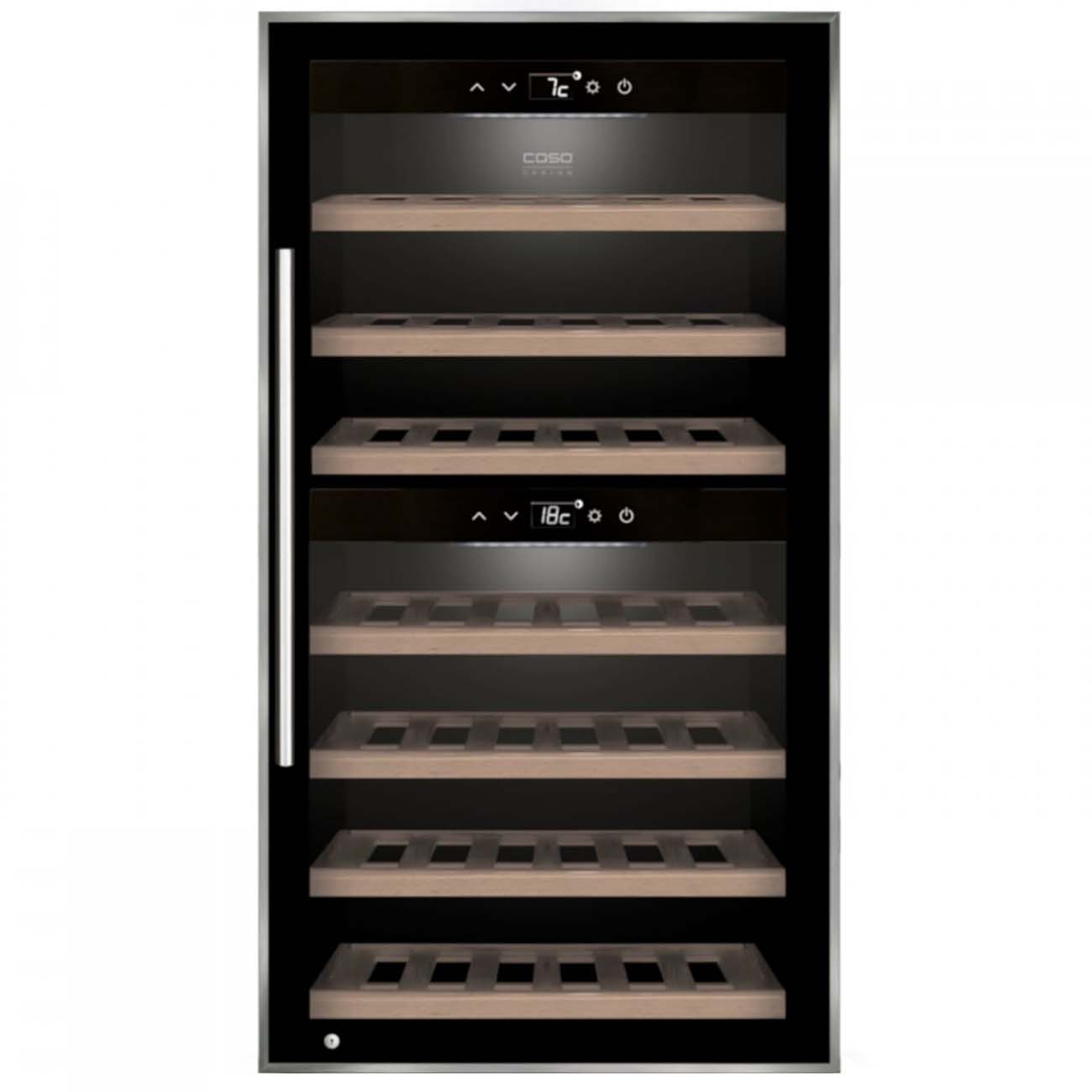 Изображение товара Винный шкаф Caso WineComfort 66 черный
