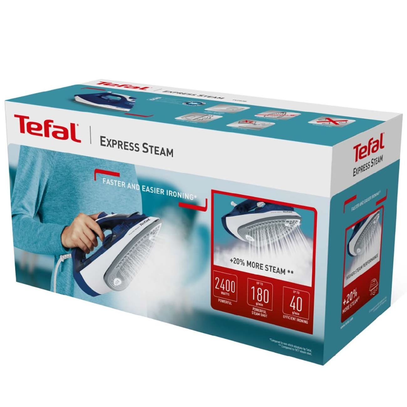 Купить Утюг Tefal EXPRESS STEAM FV2838E0 в каталоге интернет магазина  М.Видео по выгодной цене с доставкой, отзывы, фотографии - Москва