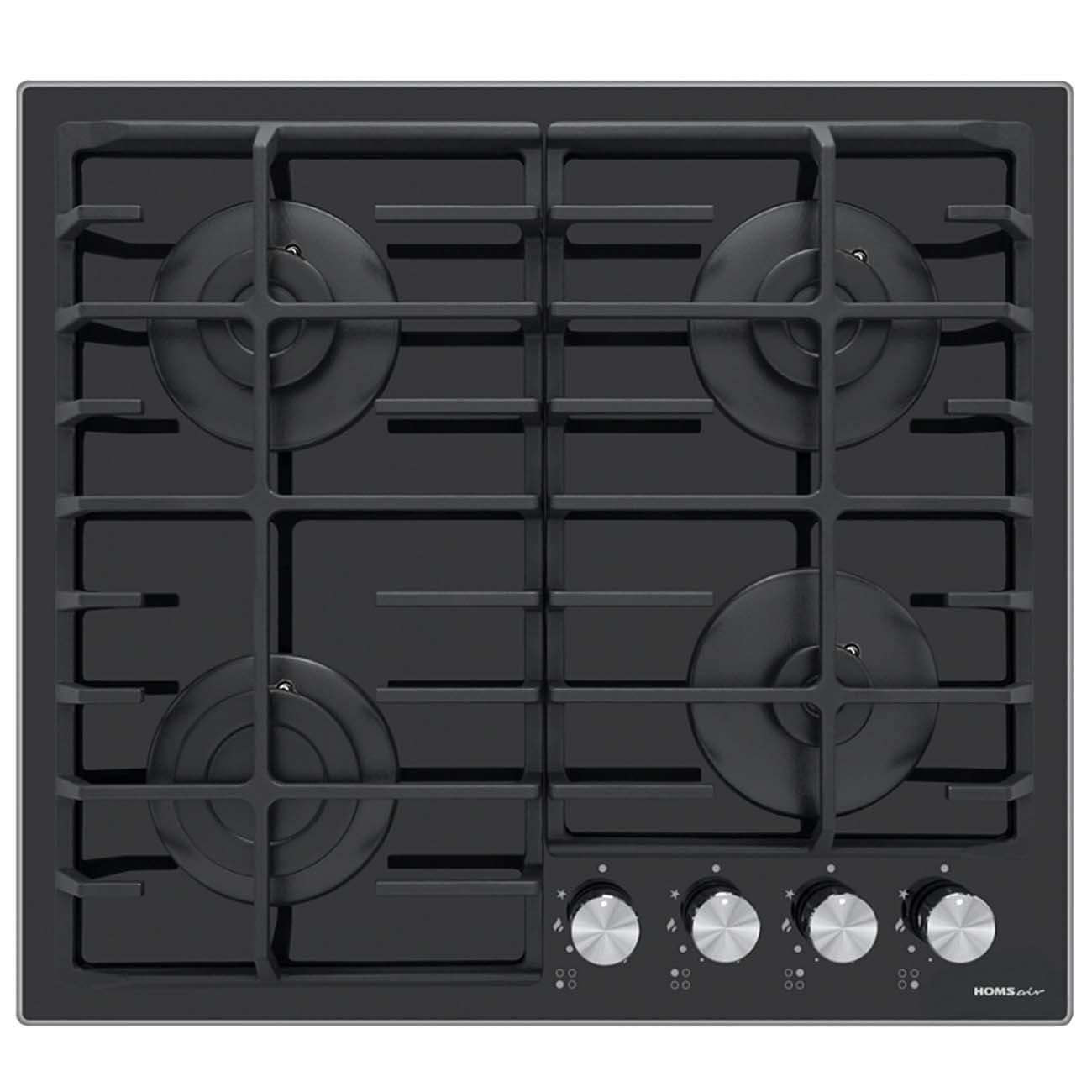 Изображение товара Встраиваемая газовая панель независимая HOMSAir HGE643GBK