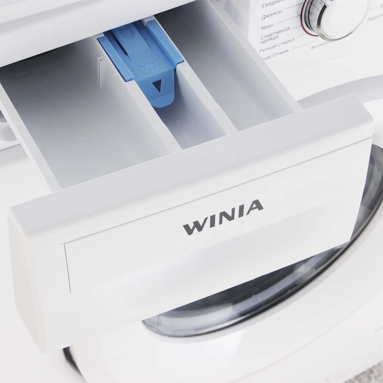 Купить Стиральная машина Winia DWD-7T1221W в каталоге интернет магазина  М.Видео по выгодной цене с доставкой, отзывы, фотографии - Москва