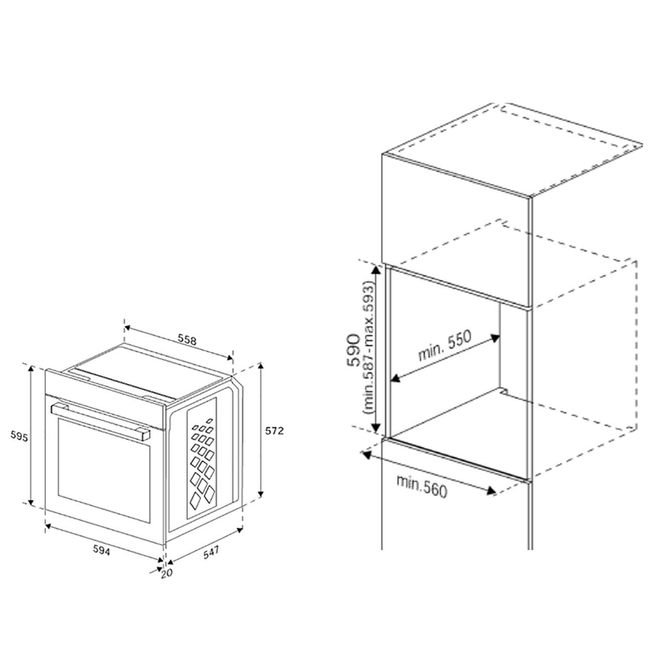 Электрический духовой шкаф grundig gebm19300bp