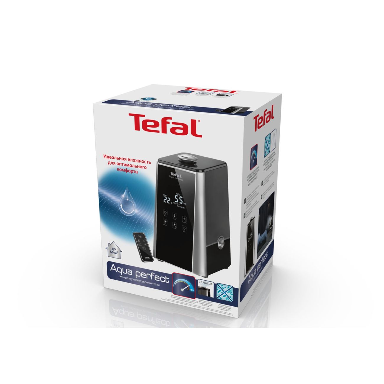 Купить Воздухоувлажнитель Tefal AQUA PERFECT HD5236F0 в каталоге интернет  магазина М.Видео по выгодной цене с доставкой, отзывы, фотографии - Москва