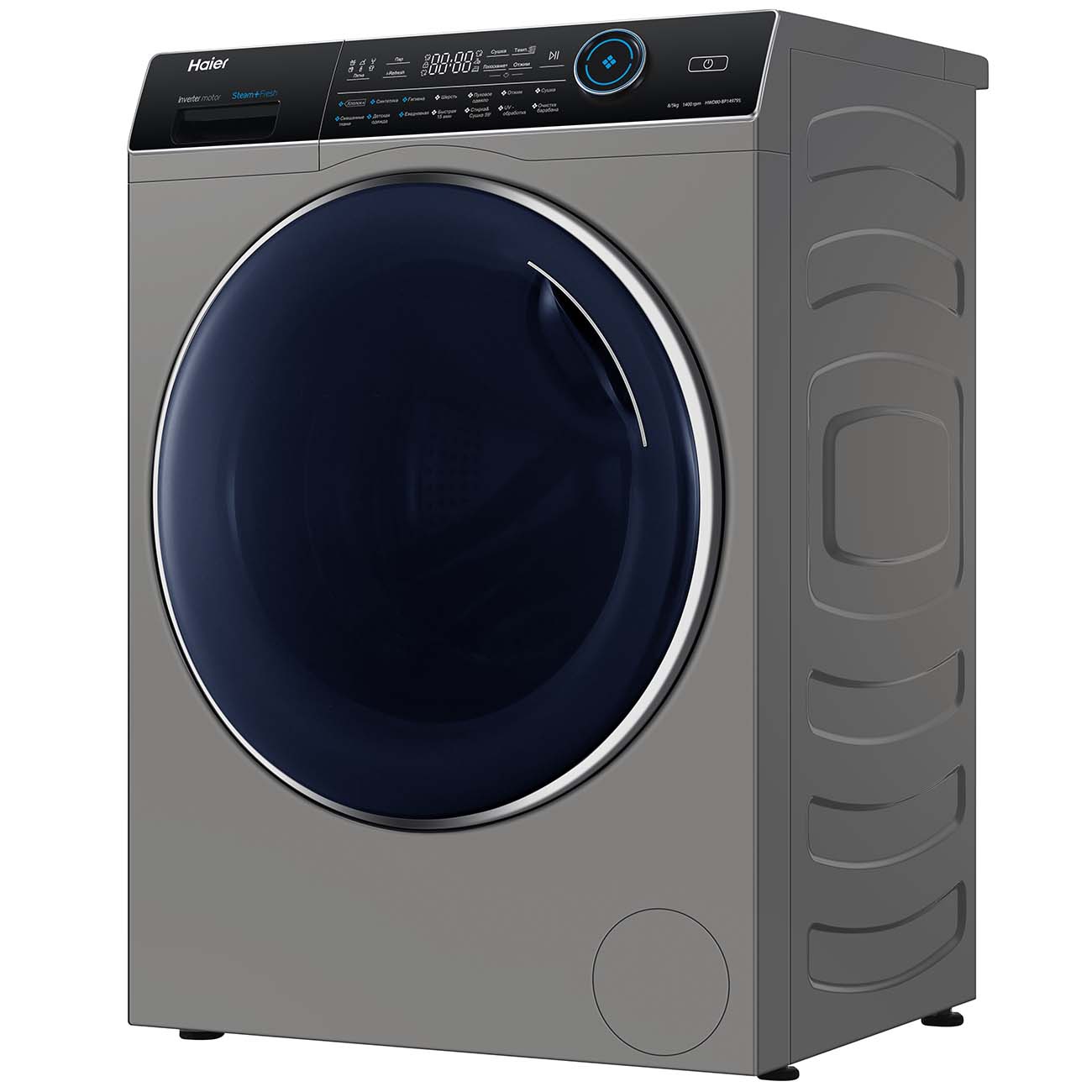 Купить Стиральная машина с сушкой Haier HWD80-BP14979S в каталоге интернет  магазина М.Видео по выгодной цене с доставкой, отзывы, фотографии - Москва