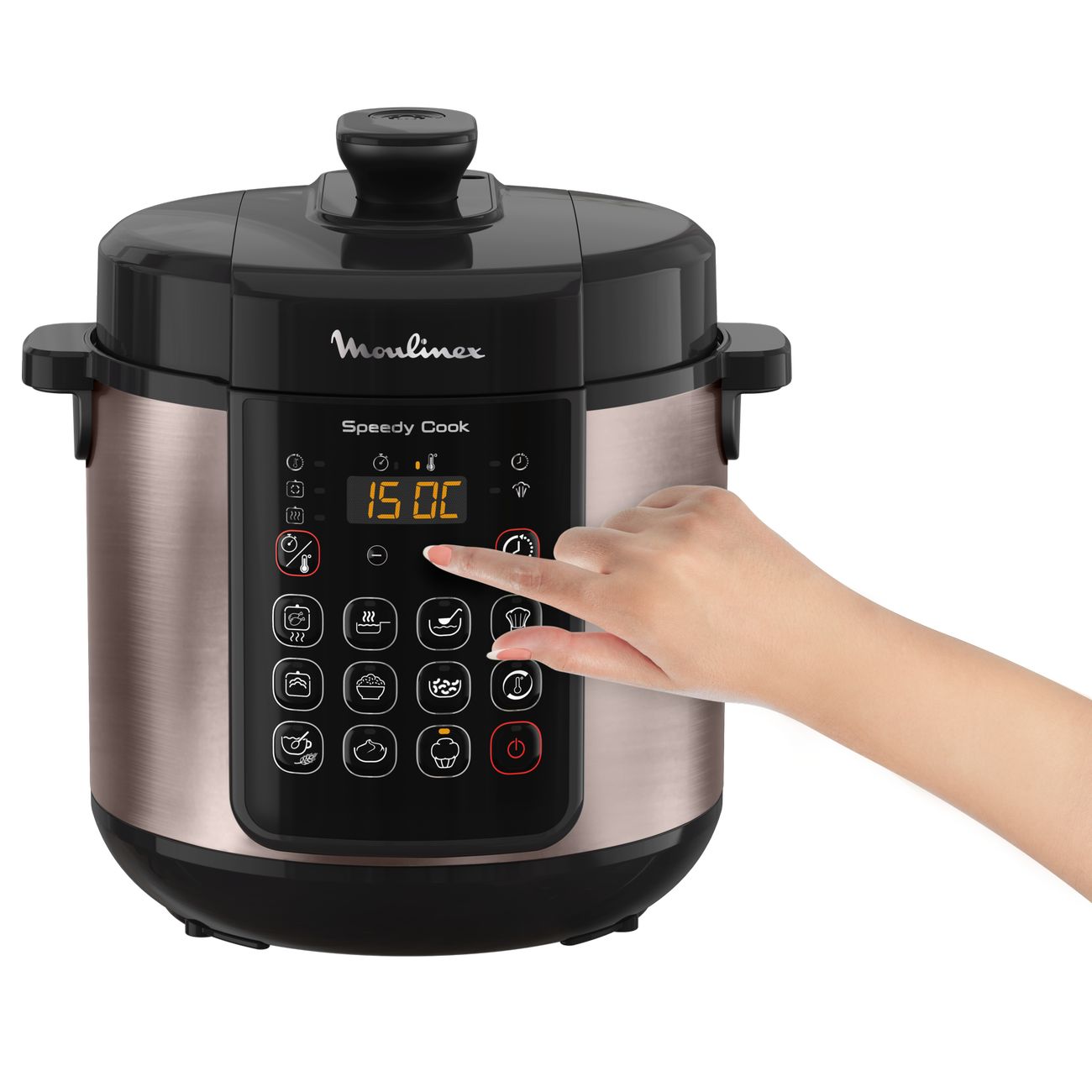 Купить Мультиварка Moulinex SPEEDY COOK CE222B32 в каталоге интернет  магазина М.Видео по выгодной цене с доставкой, отзывы, фотографии - Москва