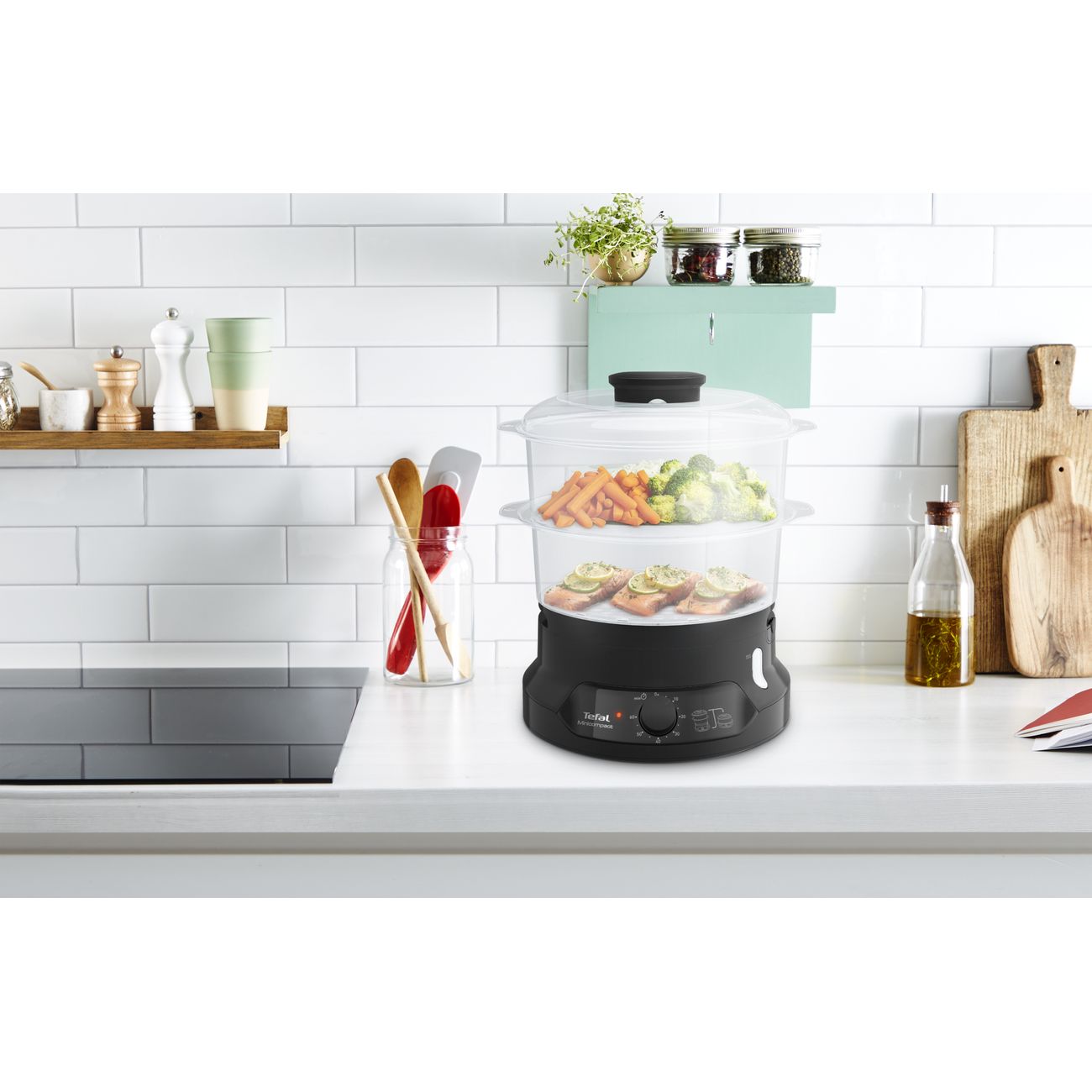 Купить Пароварка Tefal Mini Сompact VC139810 в каталоге интернет магазина  М.Видео по выгодной цене с доставкой, отзывы, фотографии - Москва