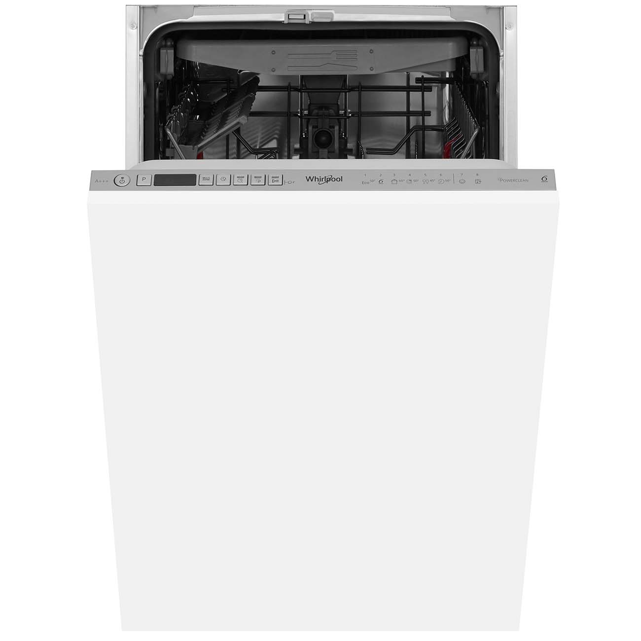 Купить Встраиваемая посудомоечная машина 45 см Whirlpool WSIO 3O34 PFE X в  каталоге интернет магазина М.Видео по выгодной цене с доставкой, отзывы,  фотографии - Москва