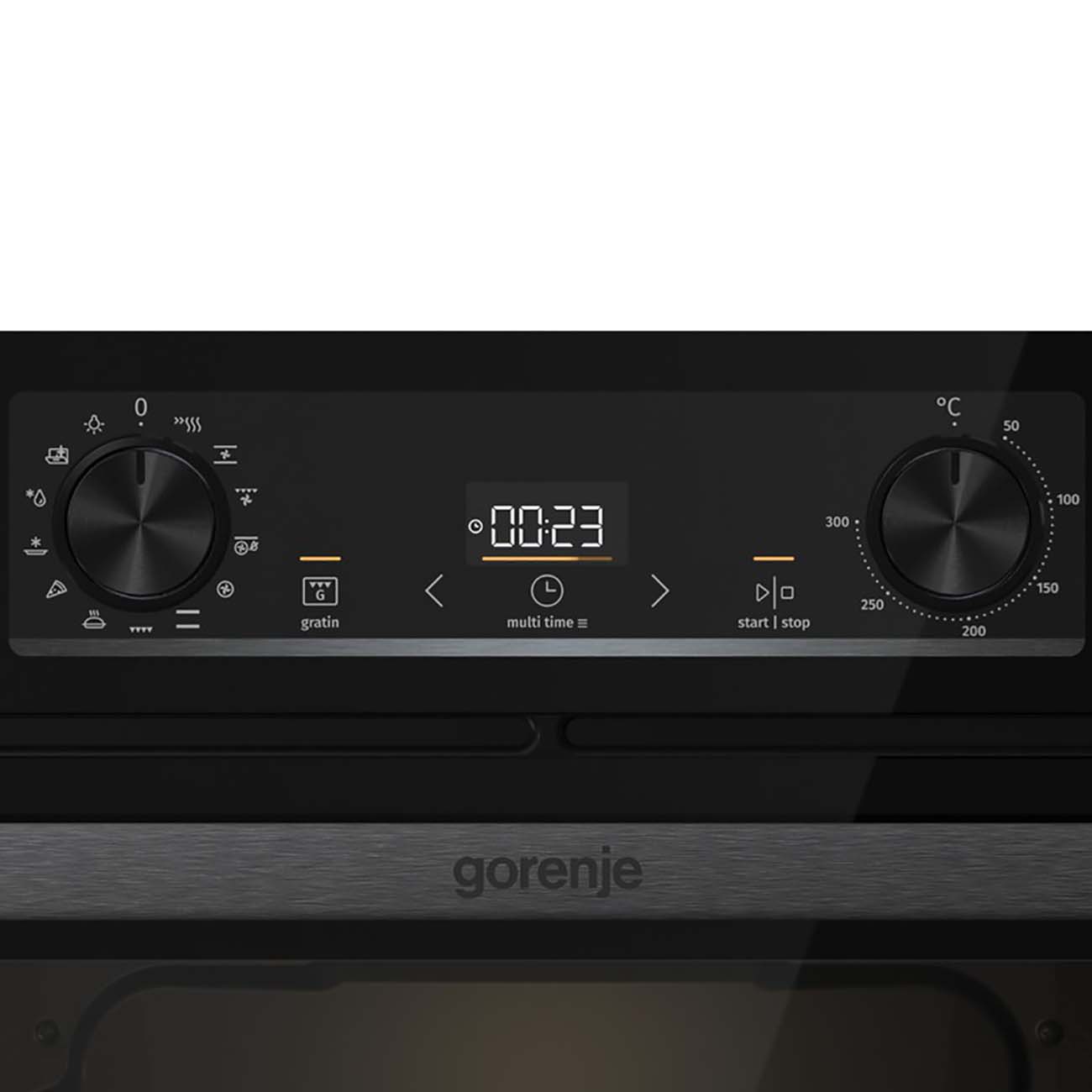 Купить Электрический духовой шкаф Gorenje BO6737E02BG черный в каталоге  интернет магазина М.Видео по выгодной цене с доставкой, отзывы, фотографии  - Москва