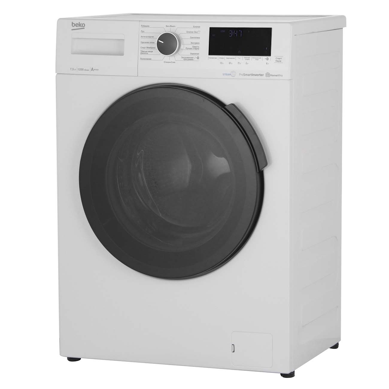 Купить Стиральная машина узкая Beko WSPE7H616W в каталоге интернет магазина  М.Видео по выгодной цене с доставкой, отзывы, фотографии - Москва