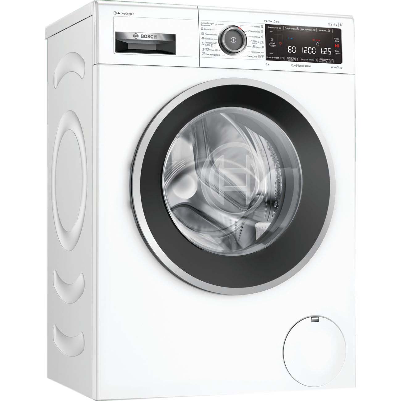 Купить Стиральная машина узкая Bosch Serie 8 WLW24L41OE в каталоге интернет  магазина М.Видео по выгодной цене с доставкой, отзывы, фотографии - Москва