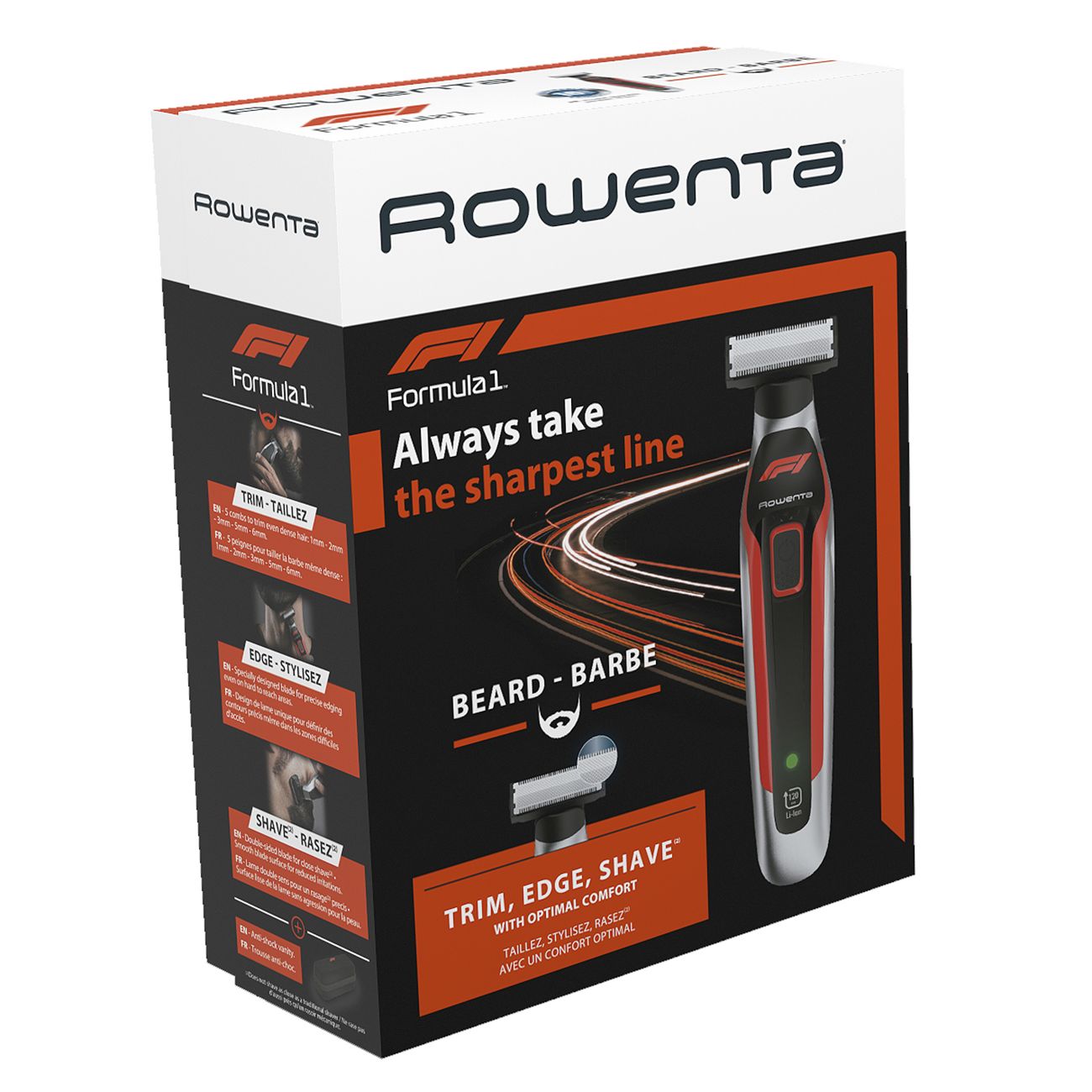 Купить Триммер Rowenta Formula 1® TN604MF0 в каталоге интернет магазина  М.Видео по выгодной цене с доставкой, отзывы, фотографии - Москва