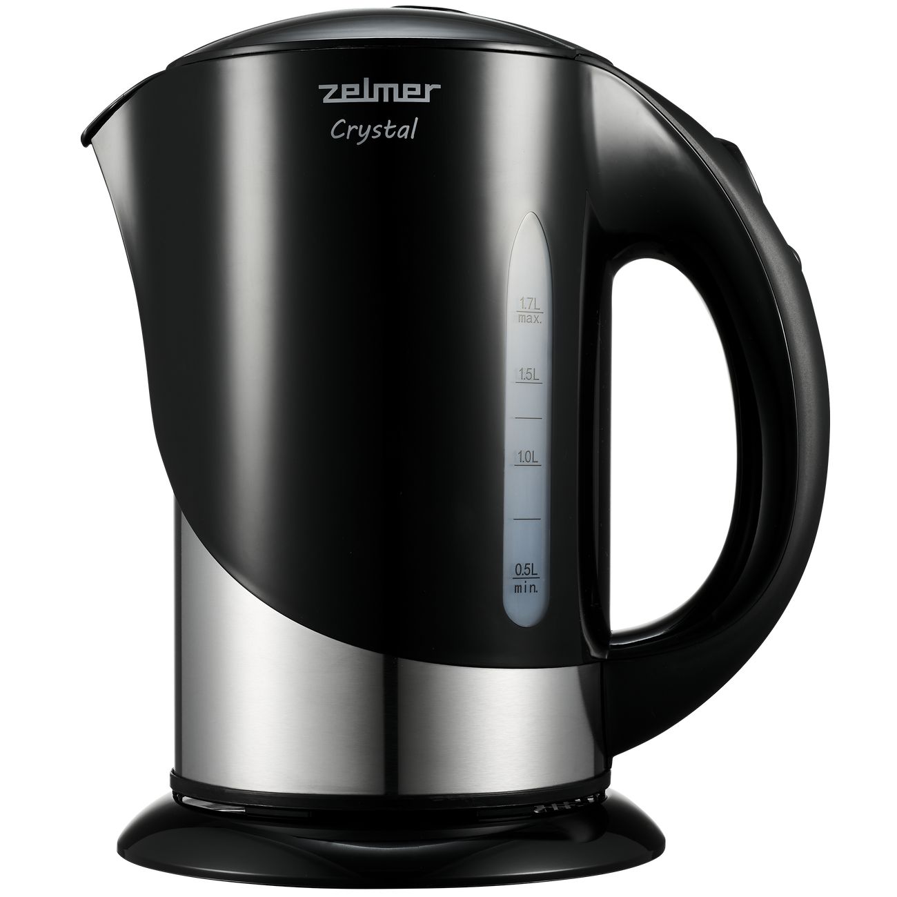 Изображение товара Электрочайник Zelmer ZCK7630B черный/серебристый