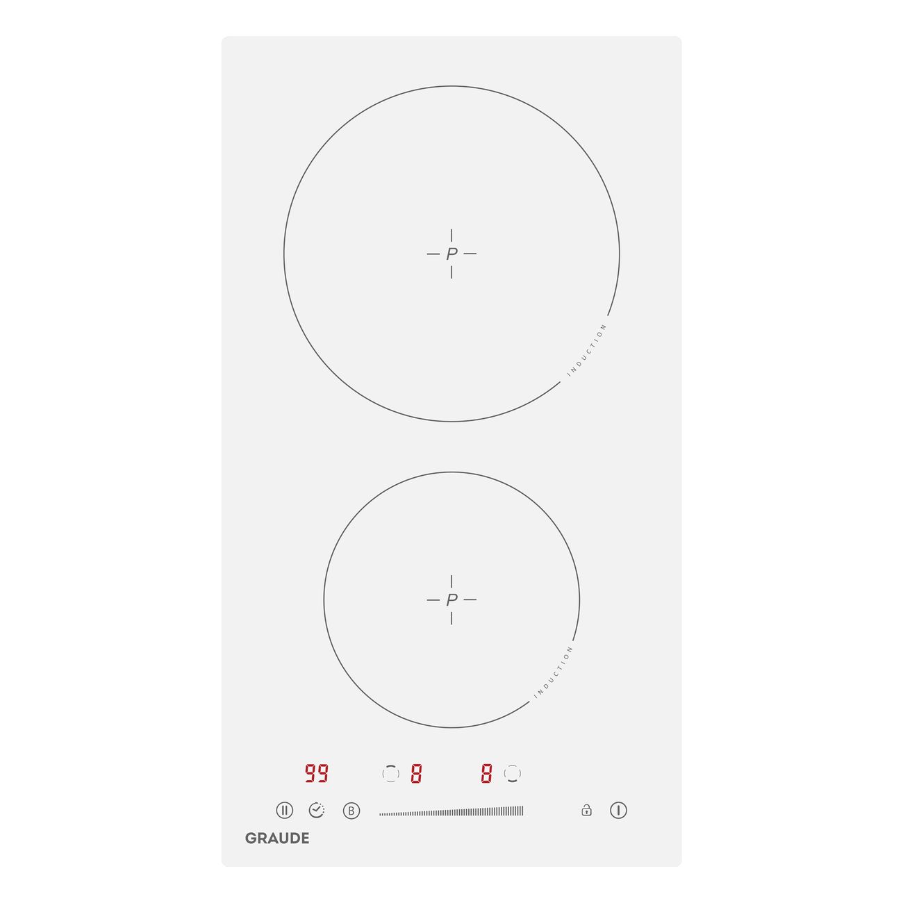 Изображение товара Встраиваемая модульная индукционная панель независимая Graude IK 30.1 W